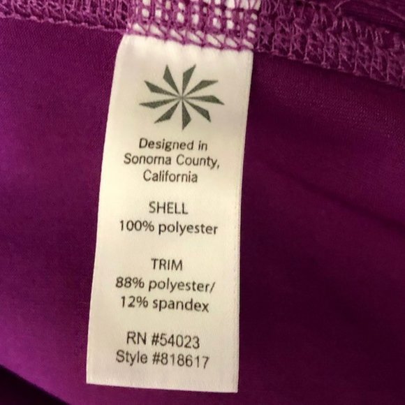 Athleta Purple/Lime Vented Jacket Reflective Details - XS - Picture 11 of 13